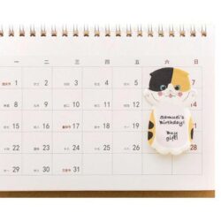 Alternative view of Kitty Sticky Note Memo Pad