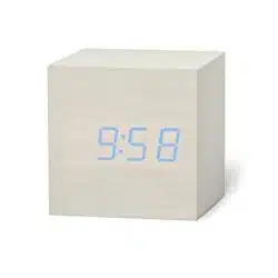 LED Wooden Cube Alarm Clock - Image 18