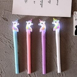 Alternative view of Lighted Unicorn Pen