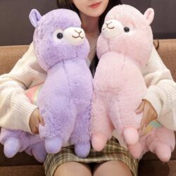 Alternative view of Llama Alpaca Plush Toy With Saddle