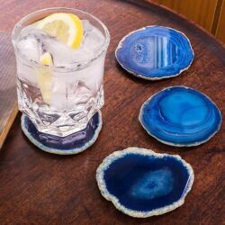 Alternative view of Natural Crystal Coasters