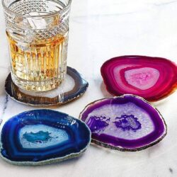 Natural Crystal Coasters
