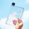 Notepad Shaped Flat Water Bottle