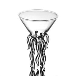 Alternative view of Octopus Jellyfish Tentacles Shaped Cocktail Glass
