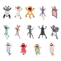 Alternative view of Ouch Squashed Animal Bookmarks