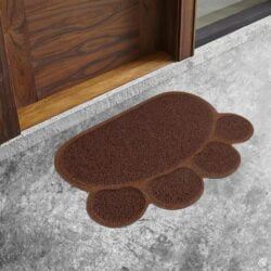 Alternative view of Paw Print Pet Feeding Litter Mat