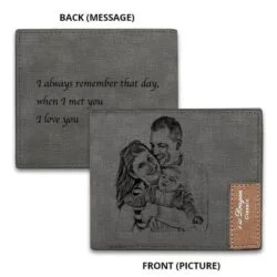 Alternative view of Personalized Custom Printed Photo Wallet