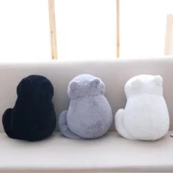 Alternative view of Plush Cat Cushion