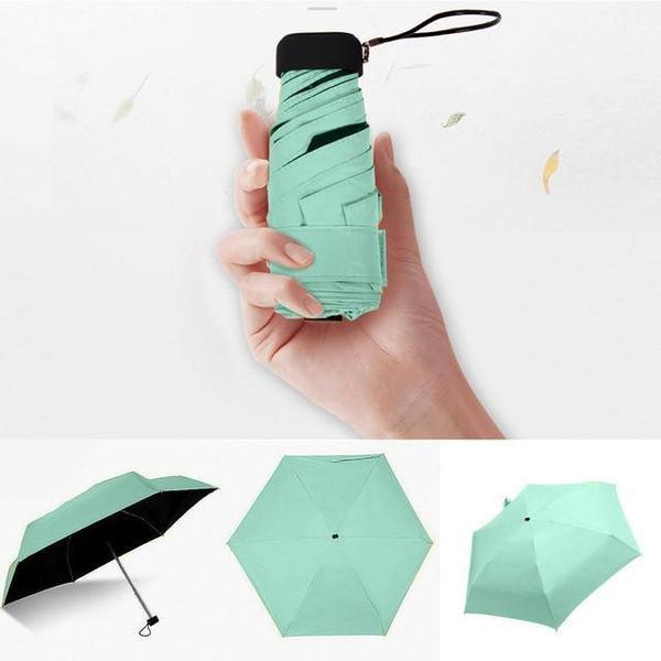 Small Travel Umbrella Light Compact Folded Umbrellas Purse Size ---Black -  Hepsiburada Global