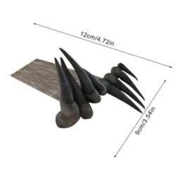 Alternative view of Realistic Witch Demon Claws Bookmark