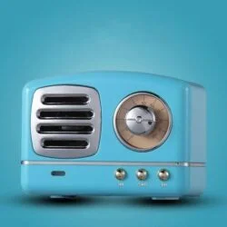 Alternative view of Retro Radio Portable Bluetooth Speaker