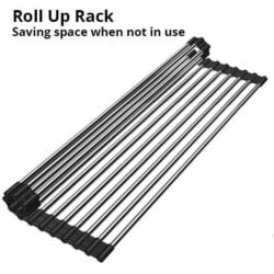 Alternative view of Roll Up Sink Drying Rack