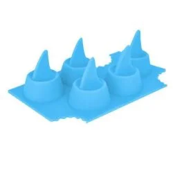 Alternative view of Shark Fin Silicone Ice Cube Tray