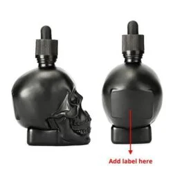 Alternative view of Skull Glass Dropper Bottle
