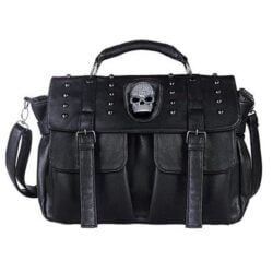 Skull Studded Crossbody Bag