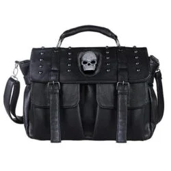 Skull Studded Crossbody Bag