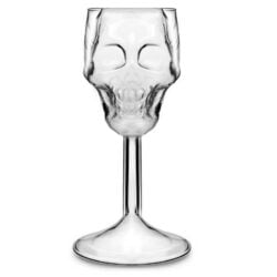Alternative view of Skull Wine Glass Goblet