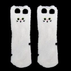 Alternative view of Soft Kitty Indoor Socks