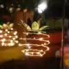 Solar Pineapple Outdoor Lamp