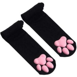 Alternative view of Squishy Cat Paw Pad Stockings
