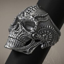 Stainless Steel Skull Ring