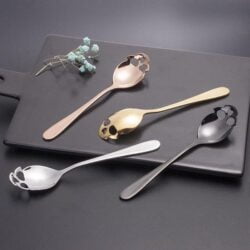 Alternative view of Stainless Steel Skull Teaspoon