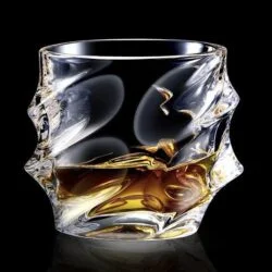 Alternative view of Storm Designer Crystal Whiskey Glass