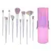 White - 10 Brushes with Premium Box