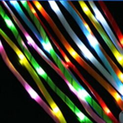 Alternative view of Upgraded LED Shoelaces