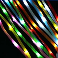 Alternative view of Upgraded LED Shoelaces