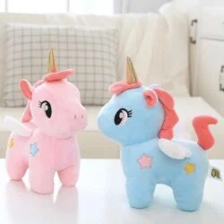 Alternative view of Winged Unicorn Stuffed Toy