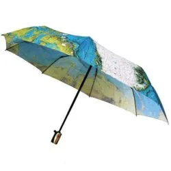 Alternative view of World Map Automatic Umbrella