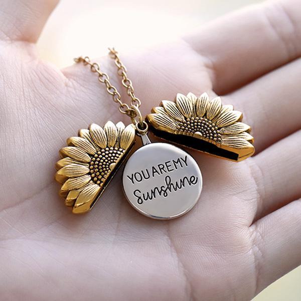 sunflower necklace meaning