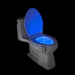 Alternative view of Motion Activated Disco Toilet Bowl Light