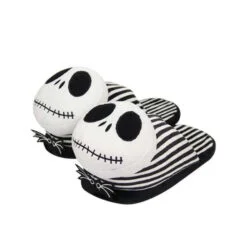 Alternative view of Plush Skull Slippers