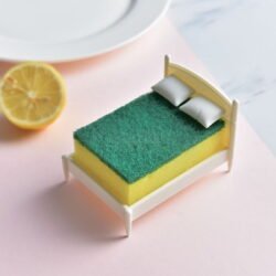 Cute Bed Frame Kitchen Sponge Holder