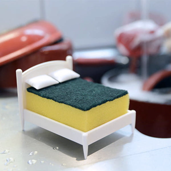 Cute Bed Frame Kitchen Sponge Holder - GEEKYGET