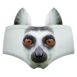 Realistic Animal 3D Ears Hipster Panties - Image 21