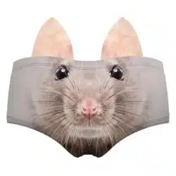 Realistic Animal 3D Ears Hipster Panties - Image 17