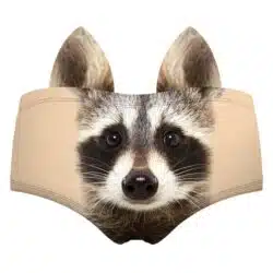 Realistic Animal 3D Ears Hipster Panties - Image 15