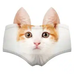 Realistic Animal 3D Ears Hipster Panties - Image 8
