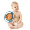 Spill-Resistant Gyro Baby Feeding Bowl