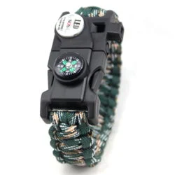 15-in-1 Survival Paracord Bracelet