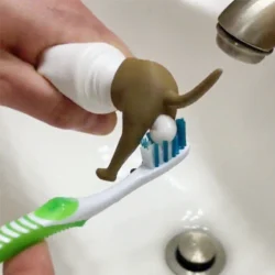 Dog Butt Pooping Toothpaste Dispenser
