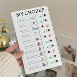 Reusable My Chores To Do List Daily Checklist Planner