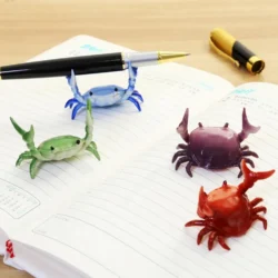 Alternative view of Multipurpose Cute Crab Pen Phone Name Card Holder
