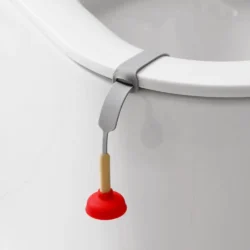 Hands Free Plunger Toilet Seat Lifter