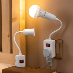 E27 Socket Base Flexible LED Wall Light