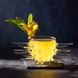 Sea Urchin Shaped Cocktail Glass