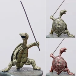 Turtle Shape Metal Incense Stick Holder